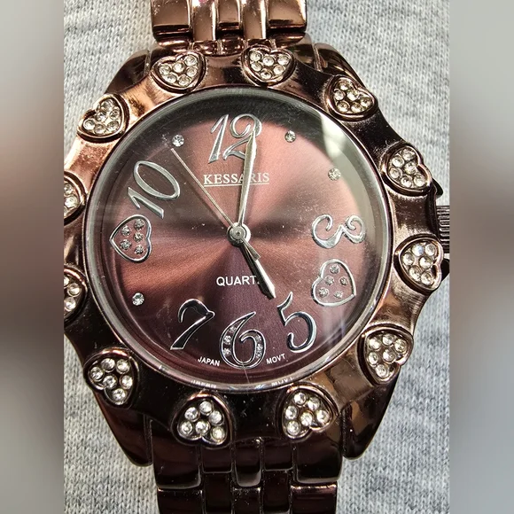 Vintage Kessaris Brown or Bronze Ladies Watch